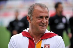 Please with his new signing -  Fatih Terim (Image from CP)