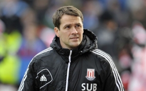 Injury ravaged - Owen spent a lot of time on the Stoke bench (Image from PA)