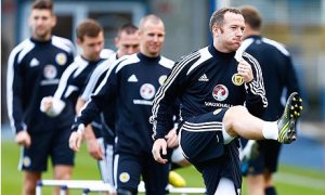 Scotland prepare midweek for today's game (Image from Guardian.co.uk)