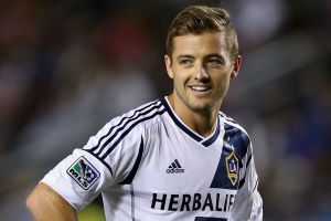 All smiles: Back playing for LA, Robbie Rogers  (Image from Getty)