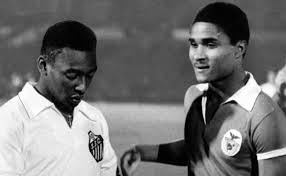 World Greats - Pele and Eusebio  (Image from Getty)