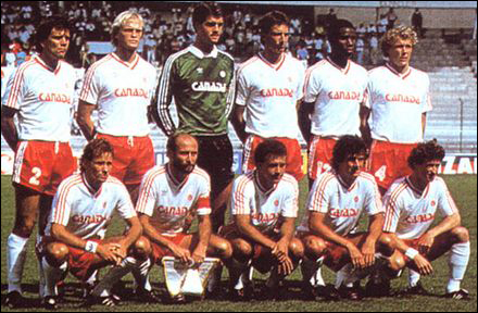 Canada's only World Cup appearance was in Mexico 1986 (Image from Getty)
