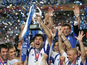 Greece shocked the world at Euro 2004  (Image from AFP)