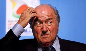 You didn't believe the report? Blatter in hot water yet again  (Image from Getty)