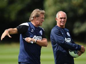 Hoddle and Jordan have now left QPR  (Image from AFP)