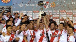 River Plate lift the Copa trophy  (Image from Getty)
