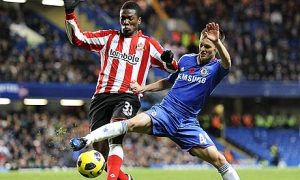 Gyan spent one season in the Premiership (Image from PA)